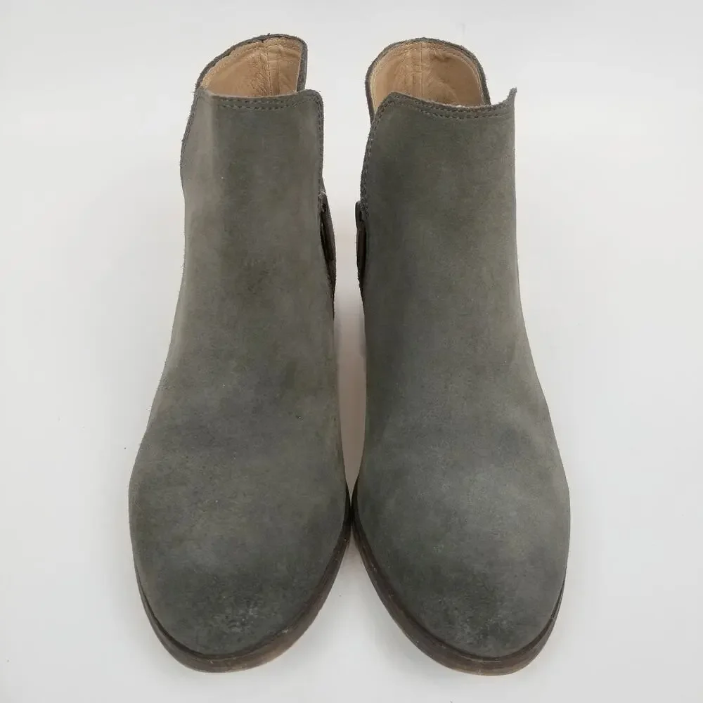 Splendid Hamptyn Women's Gray Suede Ankle Boots Size 6